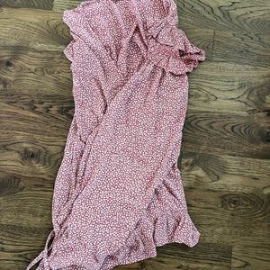 billabong barley worn rap around dress